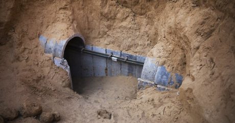 Сионисты разбомбили тоннель на границе Сектора Газы