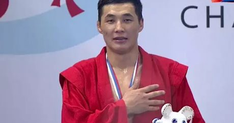 Кыргызский самбист стал чемпионом мира — ВИДЕО