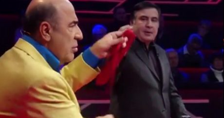 Рабинович хотел галстуком заткнуть рот Саакашвили — ВИДЕО