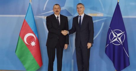 Ильхам Алиев встретился с генеральным секретарем НАТО — ФОТО