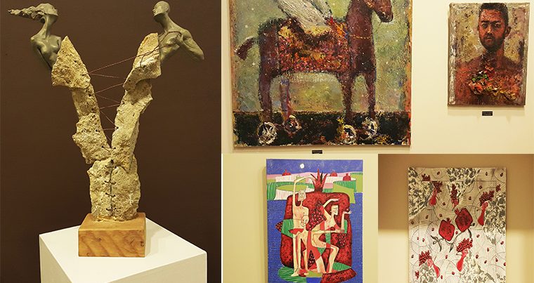 В Баку открылась выставка молодых азербайджанских художников – ФОТО