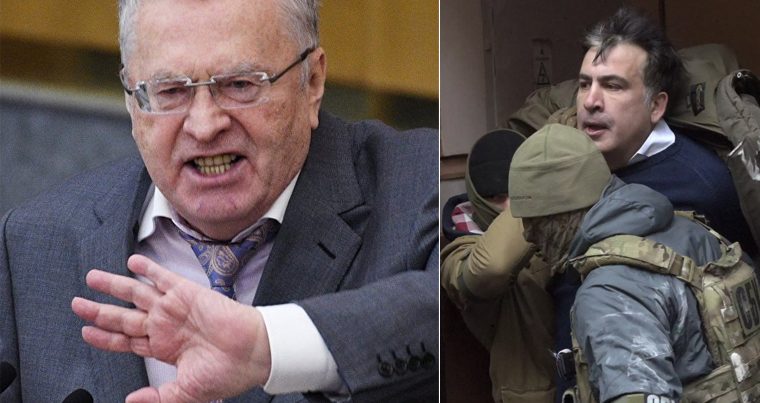 Жириновский заступился за Саакашвили: «Руки прочь от Мишико!»
