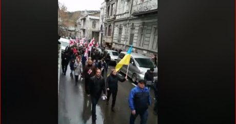 В Тбилиси проходит митинг в поддержку Саакашвили — Прямая трансляция