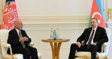Ильхам Алиев принял президента Афганистана