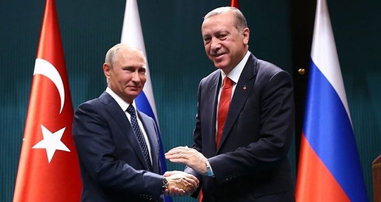 Эрдоган поблагодарил Путина за поддержку по Иерусалиму