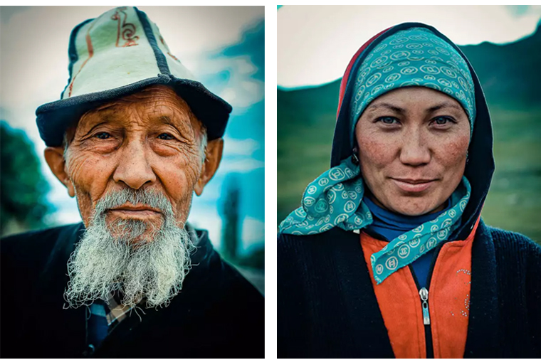Искренняя улыбка и пронзительный взгляд кыргызов в объективе известного фотографа