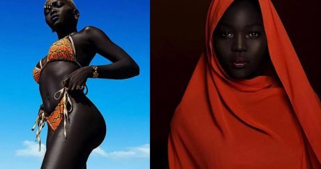 Модель из Судана покорила мир невероятно темным цветом кожи — ФОТО