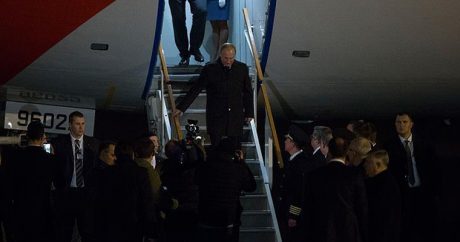 Президент России Путин прибыл в Анкару