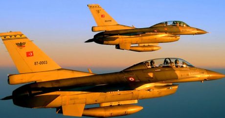 Воздушная операция ВВС Турции на севере Сирии — ВИДЕО