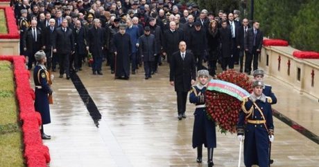 Ильхам Алиев почтил светлую память шехидов