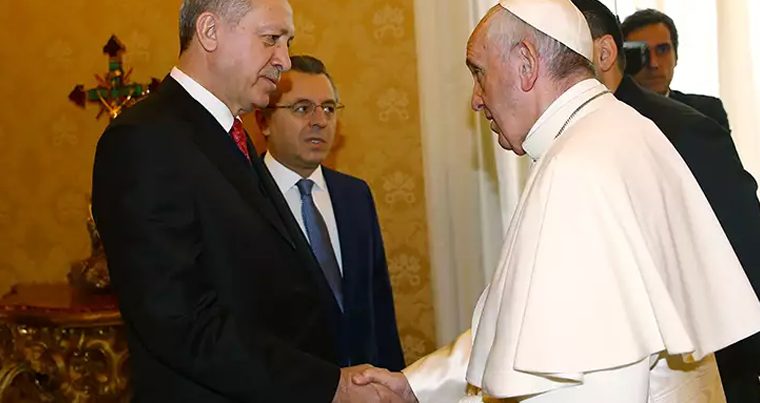 Эрдоган прибыл в Ватикан — впервые за 59 лет