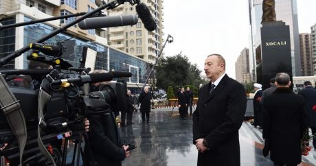 Ильхам Алиев: Азербайджан должен стать сильнее, чтобы Ходжалинская трагедия не повторилась