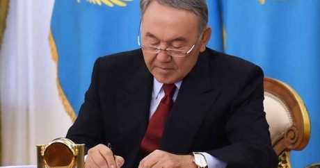 Назарбаев ратифицировал договор с Азербайджаном
