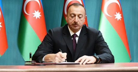 Ильхам Алиев подписал ряд распоряжений