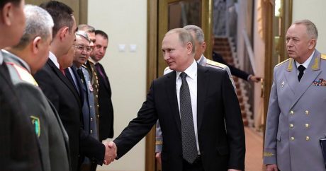 Замминистра обороны Азербайджана встретился с Путиным