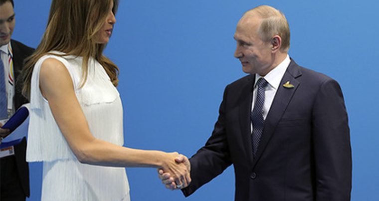 Путин обманул первую леди США — ВИДЕО