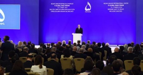 Ильхам Алиев выступил на VI Глобальном Бакинском форуме