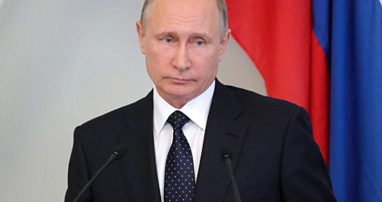 Путин выразил соболезнования президенту Азербайджана