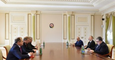 Ильхам Алиев принял вице-премьера Белоруссии