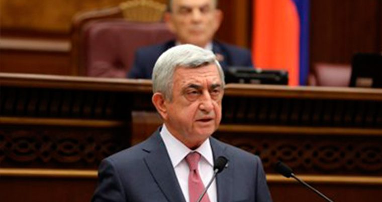 Саргсян подал в отставку с поста премьер-министра Армении