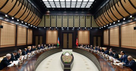 В Анкаре с участием президентов проведено заседание Совета стратегического сотрудничества — ФОТО