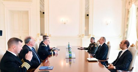 Ильхам Алиев принял главнокомандующего НАТО в Европе
