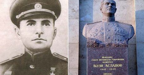 Бакинская городская скульптура: История создания памятника Ази Асланову – ФОТО