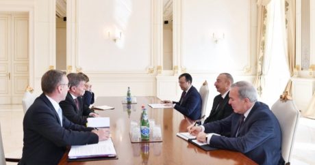 Ильхам Алиев принял делегацию Международной организации труда