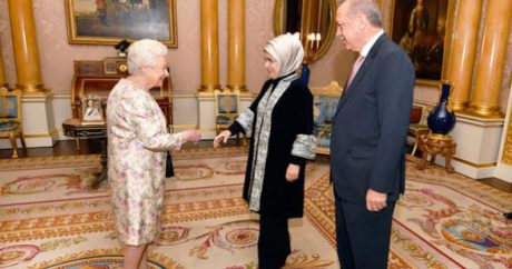 Эрдоган встретился Елизаветой Второй — ФОТО