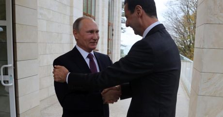 Асад и Путин встретились в Сочи
