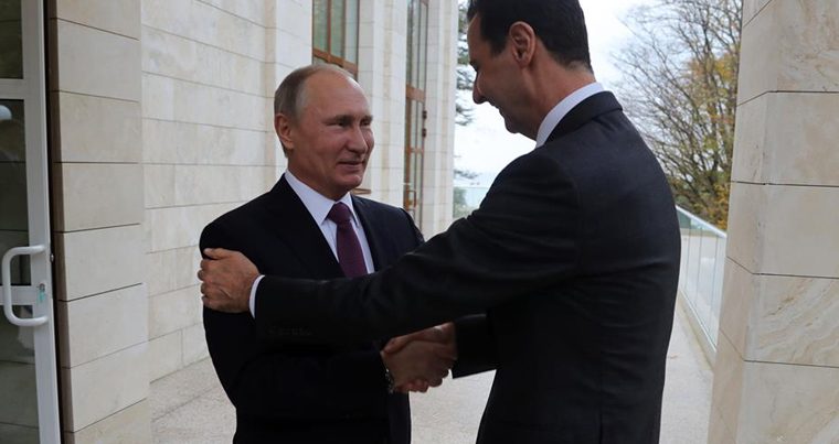 Асад и Путин встретились в Сочи