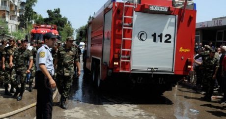 МЧС Азербайджана: Из средней школы в Гарадаге эвакуированы 560 человек
