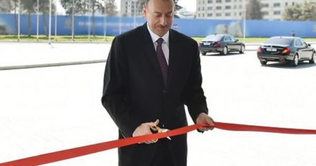 Ильхам Алиев принял участие в церемонии открытия отеля «Динамо»