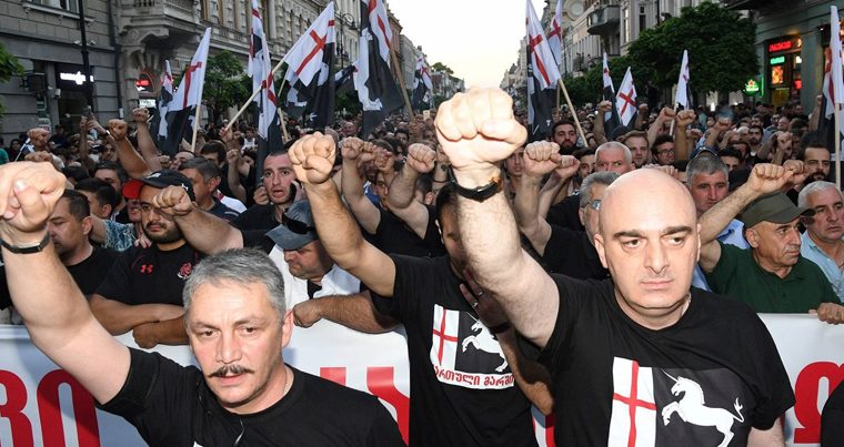 Грузинские нацисты анонсировали новые акции в Тбилиси