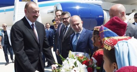 Президент Азербайджана прибыл в Турцию для участия в открытии TANAP — ФОТО