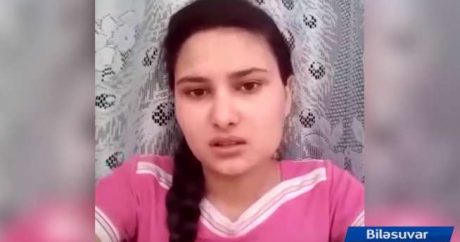 В Билясуваре 16-летняя девушка записала видеопослание до самоубийства — ВИДЕО