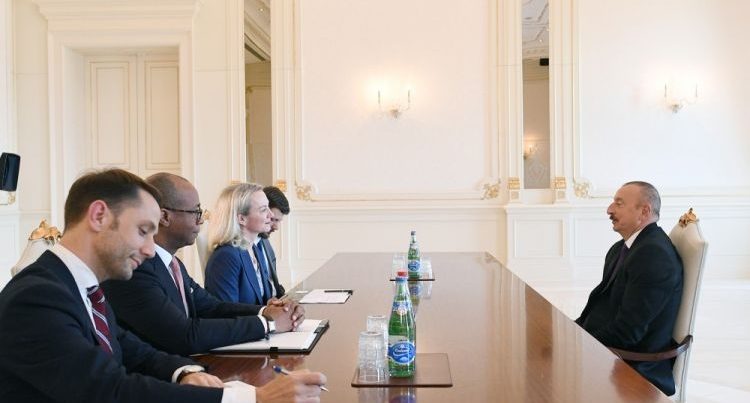Президент Азербайджана принял первого заместителя помощника Госсекретаря США