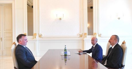 Президент Ильхам Алиев принял Владимира Кувшинова