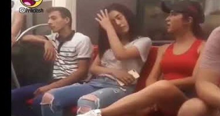 Девушку чуть не избили в бакинском метро из-за шортиков – ВИДЕО