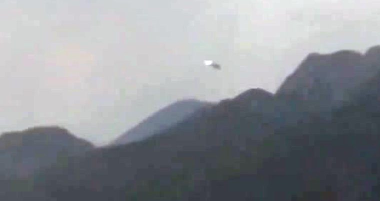 ВИДЕО: НЛО был обнаружен в горах Италии