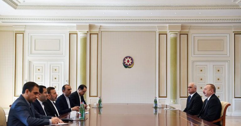 Президент Ильхам Алиев принял главу Аппарата президента Ирана