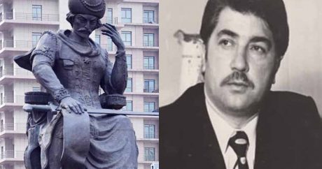 Бакинская городская скульптура: История создания памятника Хатаи – ФОТО
