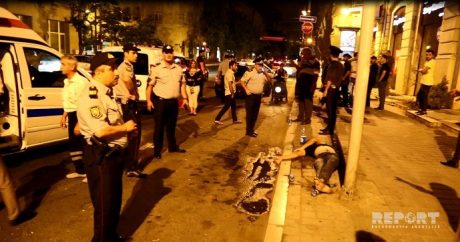 В центре Баку молодой парень скончался, находясь в нетрезвом состоянии — ФОТО