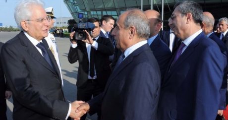 Завершился официальный визит Президента Италии в Азербайджан