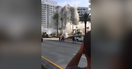 Обрушение многоэтажного здания в Майами-Бич