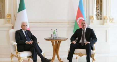 Состоялась встреча президентов Азербайджана и Италии — ФОТО