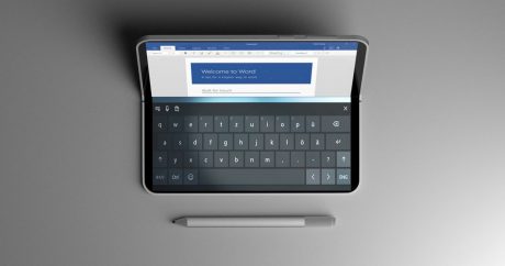 Microsoft разработала «карманный ноутбук» со складным экраном