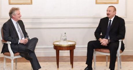 Ильхам Алиев встретился с Дэвидом де Ротшильдом