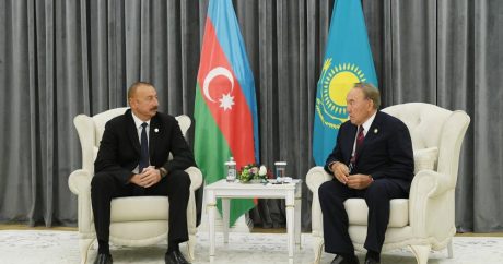 В Актау состоялась встреча президентов Азербайджана и Казахстана