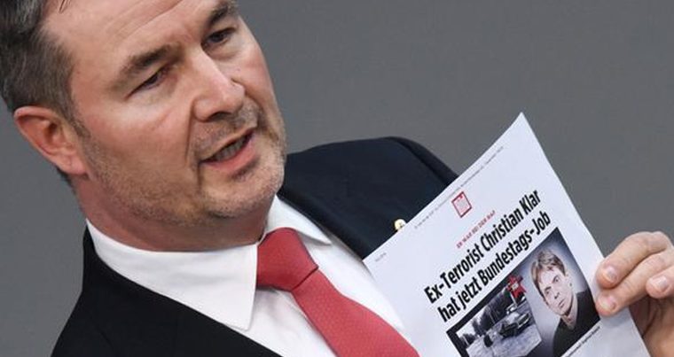 Депутат Бундестага Германии Альберт Вайлер был включен в список нежелательных персон